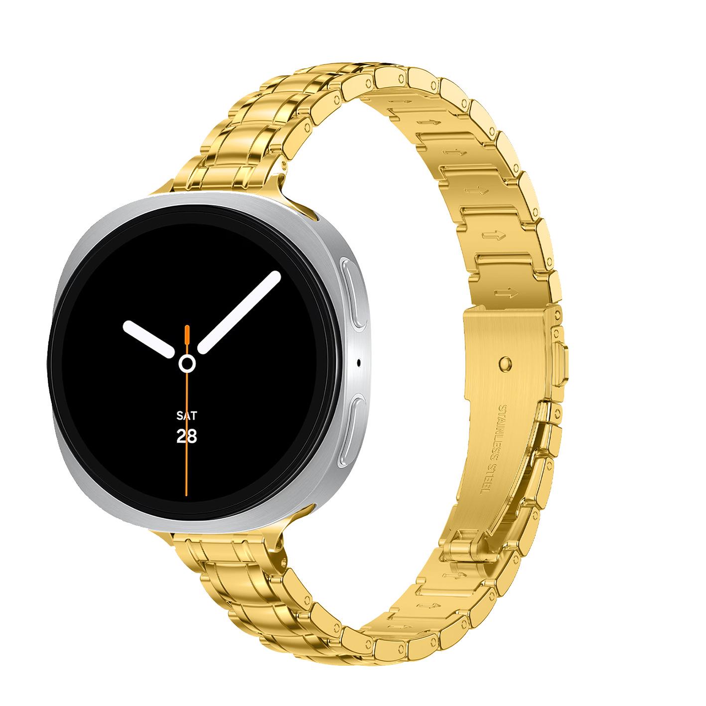 Сумісний металевий ремінець для годинника Samsung Watch8/Classic Samsung Watch 8/Watch 8 Classic золотий
Сумісний металевий ремінець для годинника Samsung Watch8/Classic Samsung Watch 8/Watch 8 Classic золотий