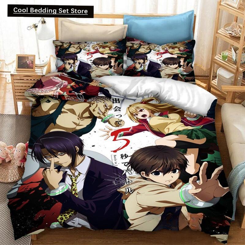 Fashion 3D Print Anime Battle Game in 5 Seconds Bedding Set Duvetcovers Pillowcases 2/3 Piece Comforter Bedding Sets Bedclothes EU single(135x200cm)
Fashion 3D Print Anime Battle Game in 5 Seconds Bedding Set Duvetcovers Pillowcases 2/3 Piece Comforter Bedding Sets Bedclothes EU single(135x200cm)