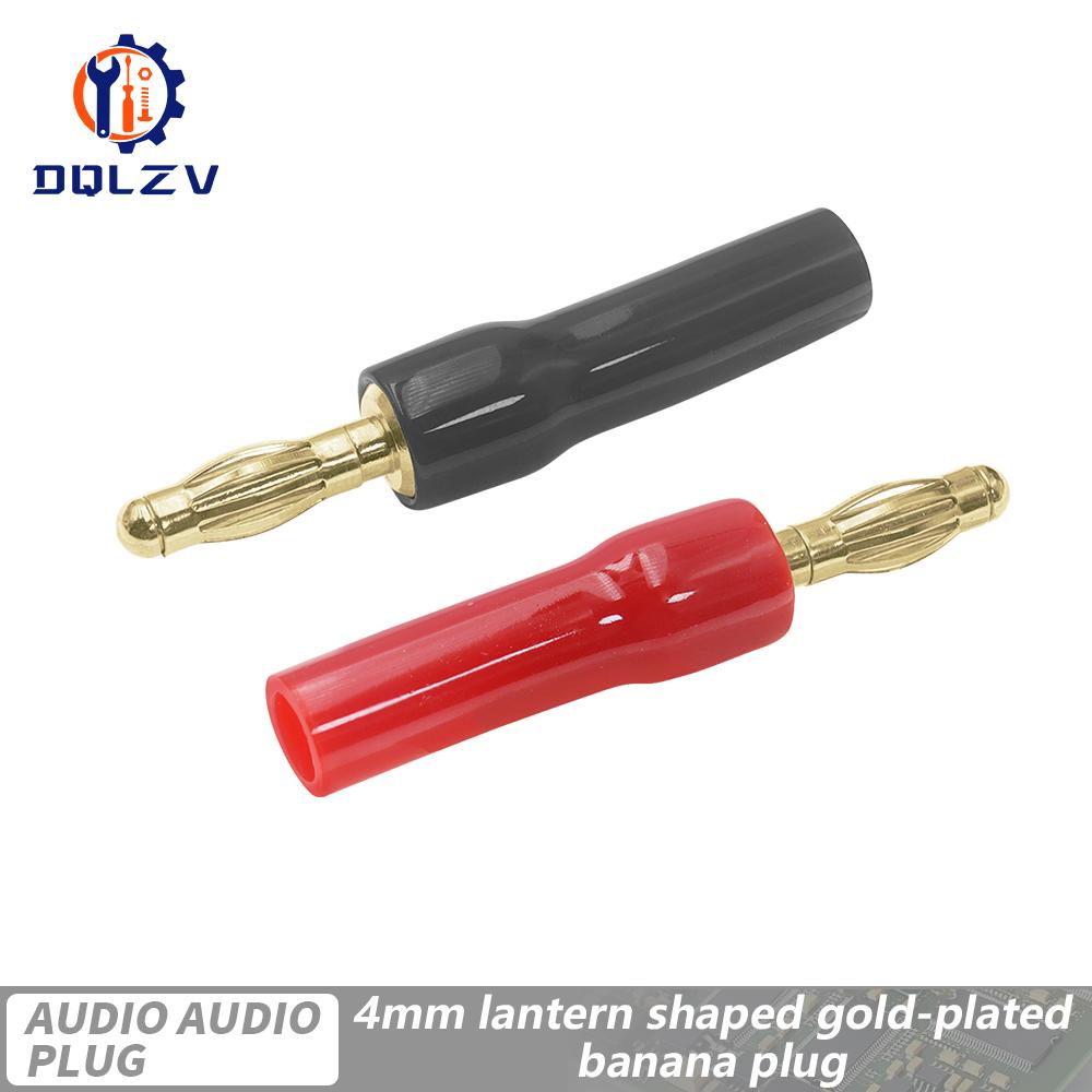 LType Soft Rubber Six Leaves Wave Lantern Pin Video Gold Plated 4mm Pure Copper Y Type Right Angle banana plug 1PCS
LType Soft Rubber Six Leaves Wave Lantern Pin Video Gold Plated 4mm Pure Copper Y Type Right Angle banana plug 1PCS