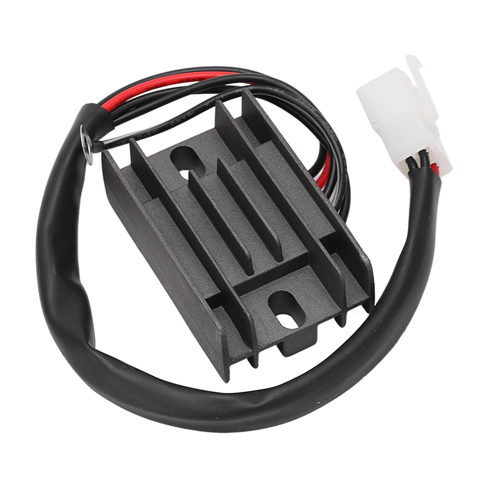 Motorcycle Voltage Regulator Rectifier Current Conversion Replacement for Suzuki GN250 1982 1983 1985 1988
Motorcycle Voltage Regulator Rectifier Current Conversion Replacement for Suzuki GN250 1982 1983 1985 1988