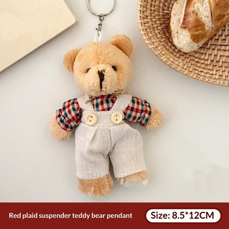 Cartoon Bear Keychain Kawaii Little Bear Plush Doll Toy Hanging Ornament Bag Decoration Couple Pendant Accessories Gifts
Cartoon Bear Keychain Kawaii Little Bear Plush Doll Toy Hanging Ornament Bag Decoration Couple Pendant Accessories Gifts