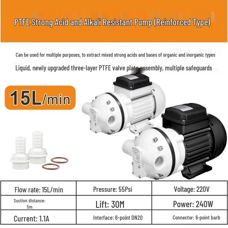 Aokewen Electric Acid-Alkali Resistant Circulation Pump
Aokewen Electric Acid-Alkali Resistant Circulation Pump