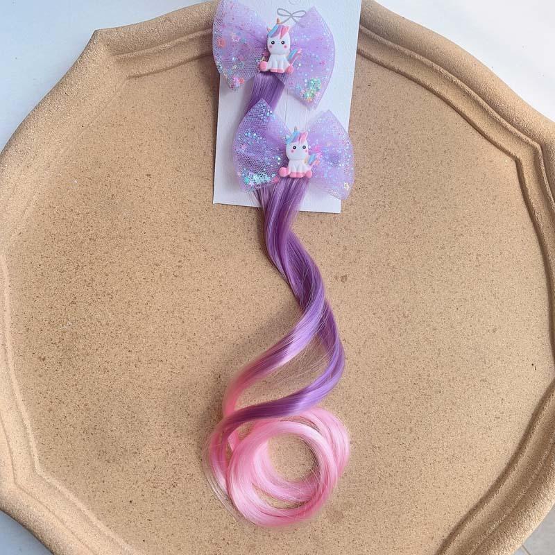 2 шт. Новые милые заколки для волос принцессы с радужным бантом, парик единорога для девочек, детские головные уборы, заколки-крабы, заколки-зажимы, аксессуары для волос
2 шт. Новые милые заколки для волос принцессы с радужным бантом, парик единорога для девочек, детские головные уборы, заколки-крабы, заколки-зажимы, аксессуары для волос