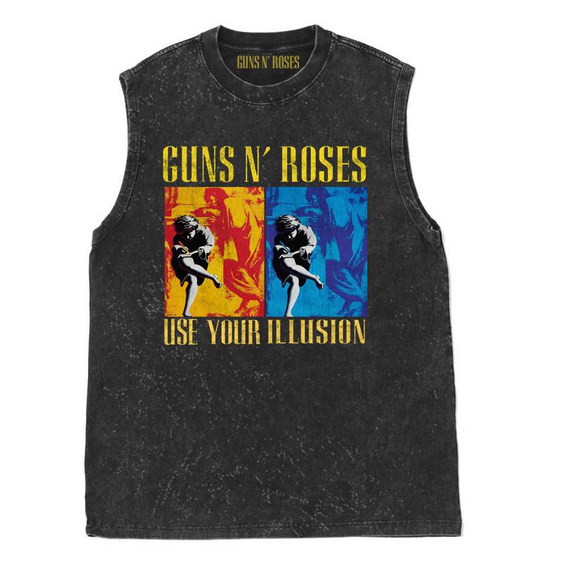Guns N Roses Вінтажний Американський Вінтажний Рок Прання Старий Безрукавний Жилет Футболка Майки Спортивний Одяг L
Guns N Roses Вінтажний Американський Вінтажний Рок Прання Старий Безрукавний Жилет Футболка Майки Спортивний Одяг L