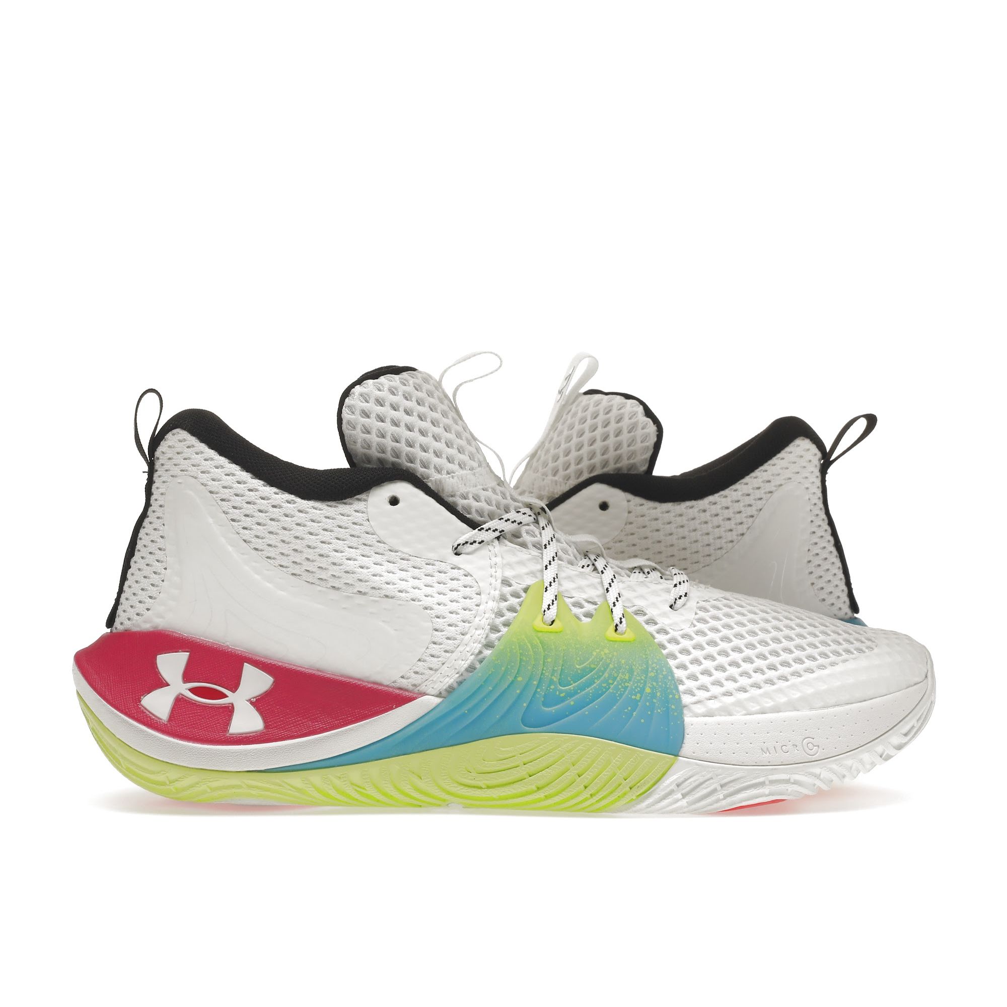 Кроссовки унисекс Under Armour Embiid One Draft Night White Pink-Surge 3023086-103 
Кроссовки унисекс Under Armour Embiid One Draft Night White Pink-Surge 3023086-103