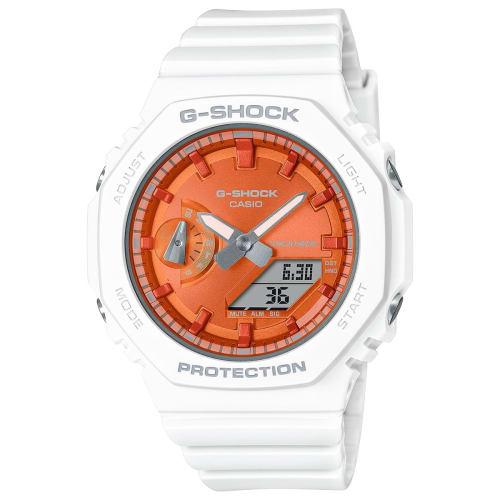 Часы Casio G-Shock GMA-S2100WS-7AJF аналогово-цифровые для мужчин и женщин, Коллекция Precious Heart, Зимнее сияние
Часы Casio G-Shock GMA-S2100WS-7AJF аналогово-цифровые для мужчин и женщин, Коллекция Precious Heart, Зимнее сияние