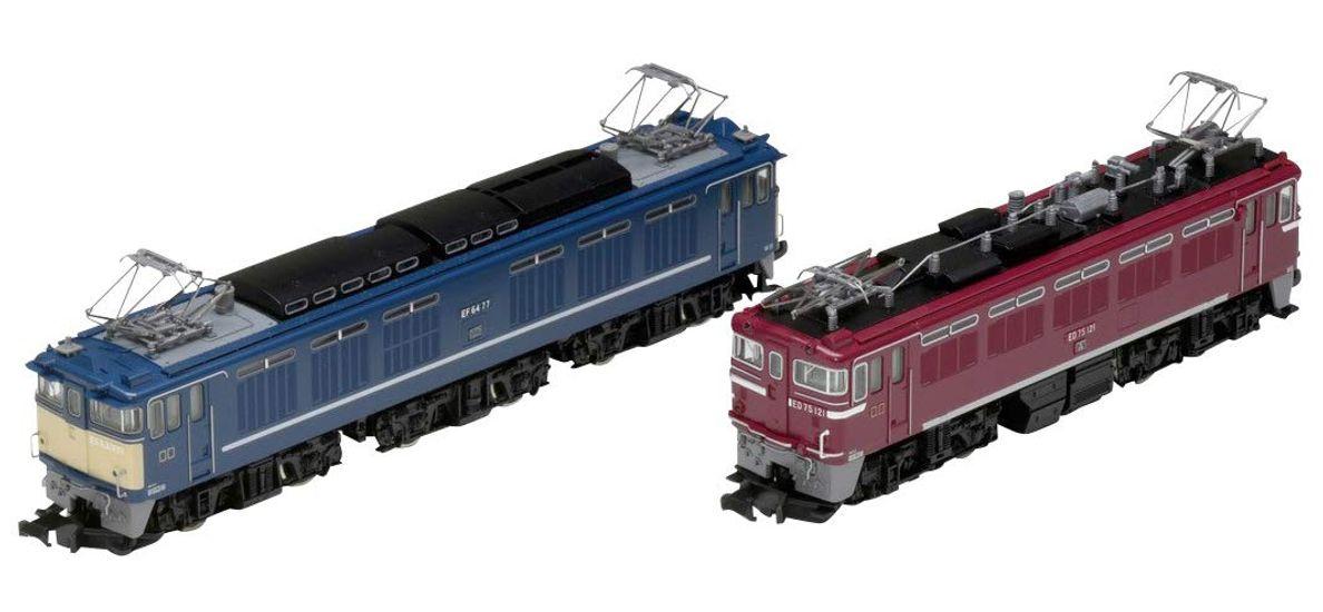 TOMIX N Gauge Limited EF64 77 ED75 121 Painting Set 2 Cars 97913 Railway Model Electric Locomotive No. / No.
TOMIX N Gauge Limited EF64 77 ED75 121 Painting Set 2 Cars 97913 Railway Model Electric Locomotive No. / No.