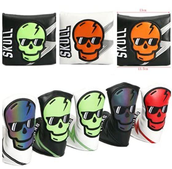 Putter Cover Head Cover Compatible with Odyssey 2 Ball Magnetic Type For Mallet Compatible with Scotty Cameron Odyssey For Pin Type Sunglasses Skull
Putter Cover Head Cover Compatible with Odyssey 2 Ball Magnetic Type For Mallet Compatible with Scotty Cameron Odyssey For Pin Type Sunglasses Skull