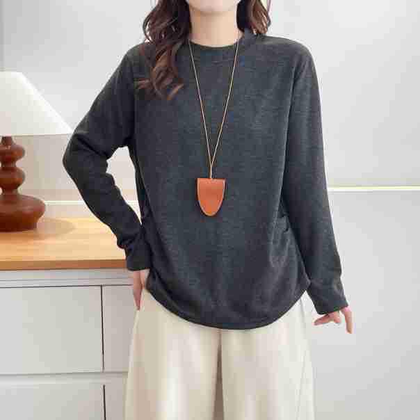 S66 Plus Size Korean Style Women s Slimming Velvet Pullover - Autumn/Winter, Versatile Three-Color Base Layer Top 4XL (recommended 180-200 jin)
S66 Plus Size Korean Style Women s Slimming Velvet Pullover - Autumn/Winter, Versatile Three-Color Base Layer Top 4XL (recommended 180-200 jin)