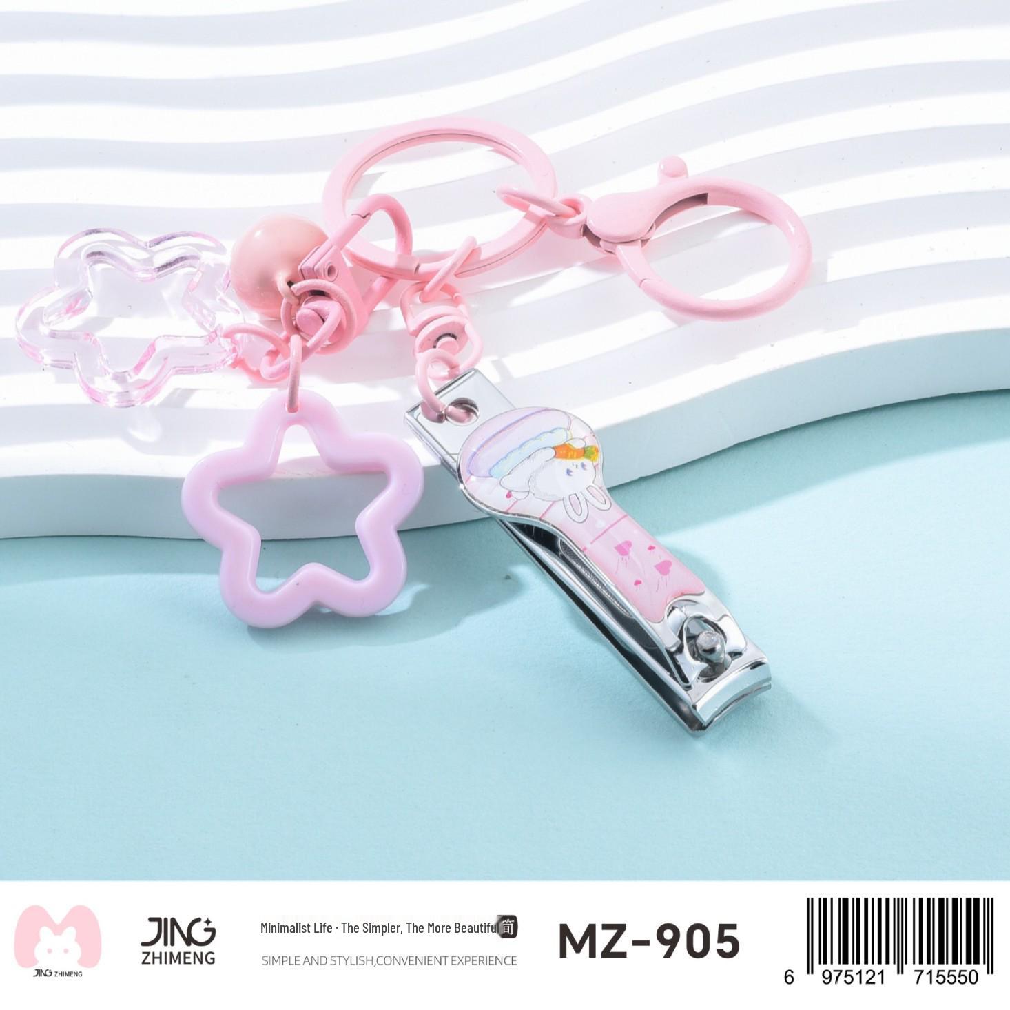 Jindajing Dream Cartoon Heart Nail Clippers with Cute Keychain and Nail File.
Jindajing Dream Cartoon Heart Nail Clippers with Cute Keychain and Nail File.