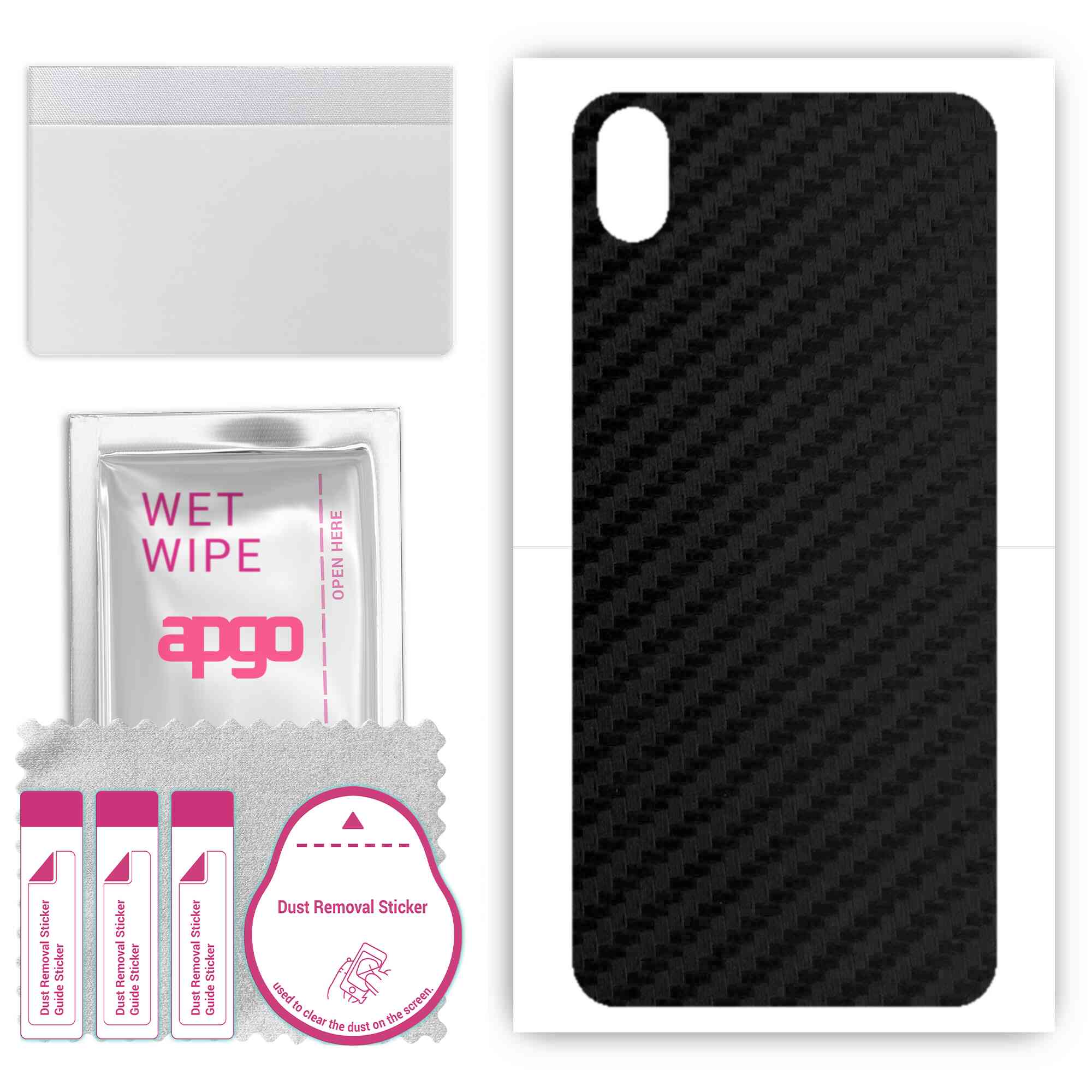 Apgo Protective Skin Sticker для задньої панелі, сумісний з Xiaomi Redmi 7A, Wrap Film, Foil, Vinyl - Pattern Carbon Black
Apgo Protective Skin Sticker для задньої панелі, сумісний з Xiaomi Redmi 7A, Wrap Film, Foil, Vinyl - Pattern Carbon Black