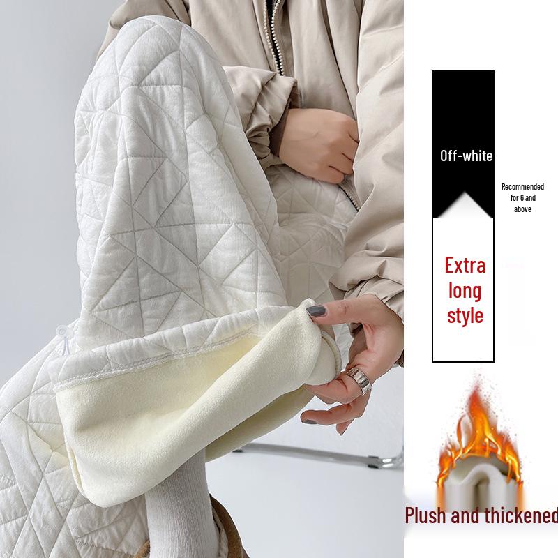 Women s High-Waisted Fleece-Lined Diamond-Quilted Wide-Leg Pants - Winter Warm Thick Cotton Casual Wear Small
Women s High-Waisted Fleece-Lined Diamond-Quilted Wide-Leg Pants - Winter Warm Thick Cotton Casual Wear Small