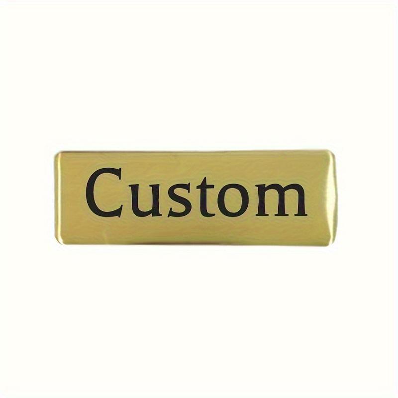 Custom Stainless Steel Geometric Sign - Self-Adhesive Wall Decor for Home, Office, Luggage & Wine Boxes - Personalized Name & Position Plaque Rounded Corner
Custom Stainless Steel Geometric Sign - Self-Adhesive Wall Decor for Home, Office, Luggage & Wine Boxes - Personalized Name & Position Plaque Rounded Corner