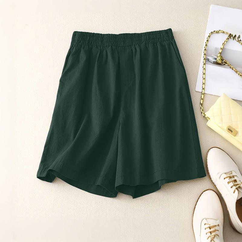 ZANZEA Жіночі літні еластичні шорти вільного крою S зелений
ZANZEA Жіночі літні еластичні шорти вільного крою S зелений