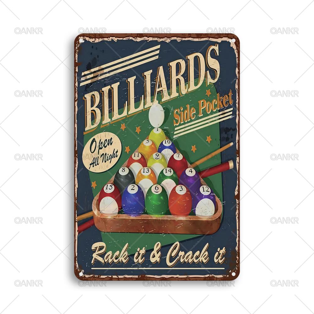 Funny Billiards Club Decor Metal Tin Sign Ideal Gift x Inch Room Decoration Metal Signs for Man Cave Home Wall Decor Plaque 20x30cm(7.8x11.8inch)
Funny Billiards Club Decor Metal Tin Sign Ideal Gift x Inch Room Decoration Metal Signs for Man Cave Home Wall Decor Plaque 20x30cm(7.8x11.8inch)