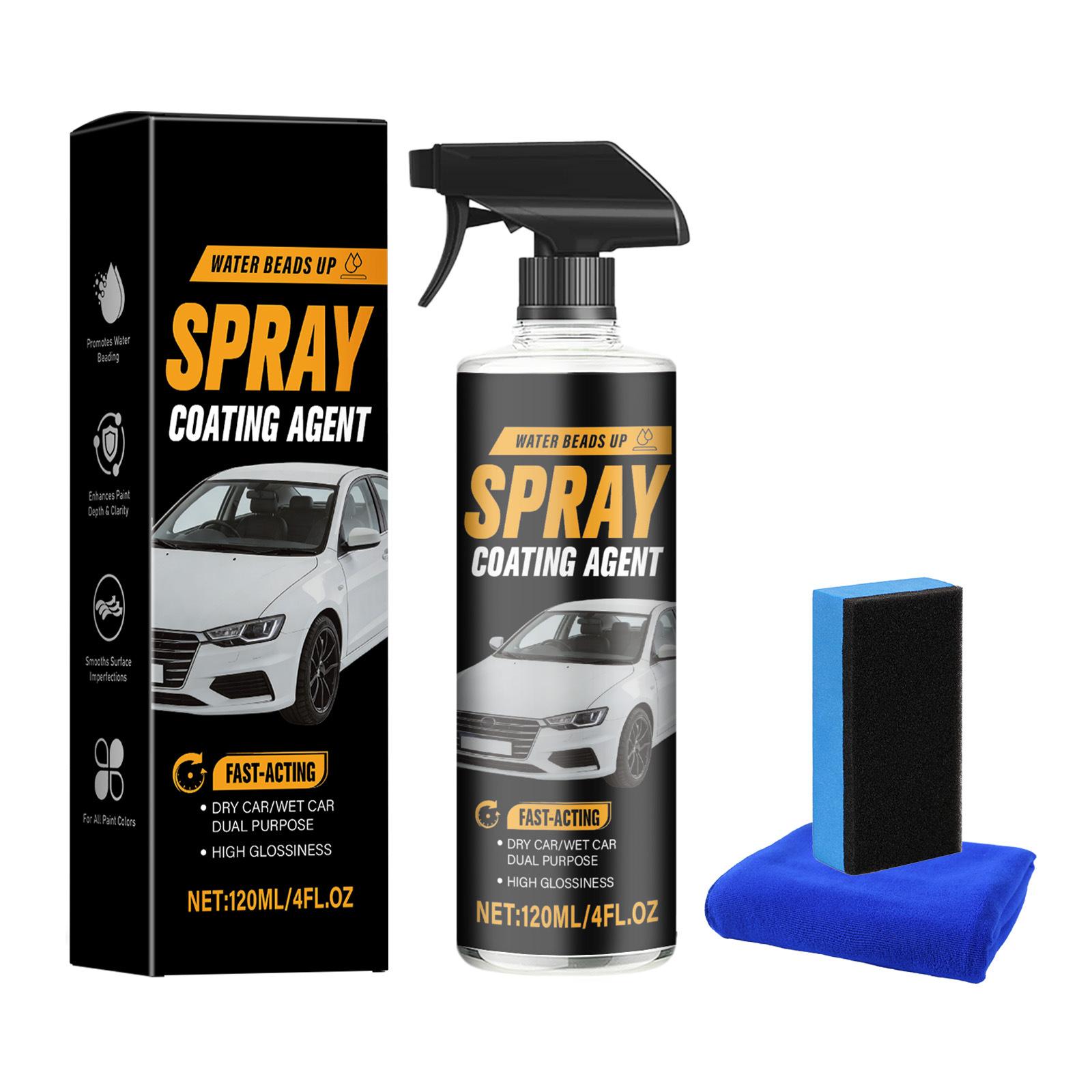 Car Coating Spray Appearance Paint Cleaner Sponge Towel Set(120ml) one size чёрный
Car Coating Spray Appearance Paint Cleaner Sponge Towel Set(120ml) one size чёрный