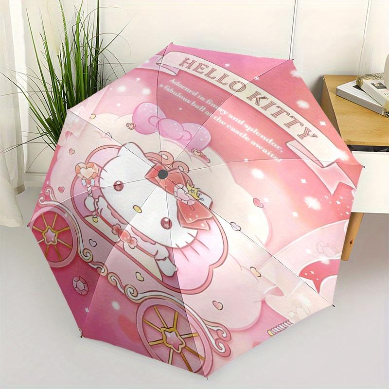 Hello Kitty,Princess Automatic Folding Umbrella-Simple 8-Rib Design, Bright Cartoon Pattern, Durable Iron Frame, Suitable For Travel, Outdoo
Hello Kitty,Princess Automatic Folding Umbrella-Simple 8-Rib Design, Bright Cartoon Pattern, Durable Iron Frame, Suitable For Travel, Outdoo