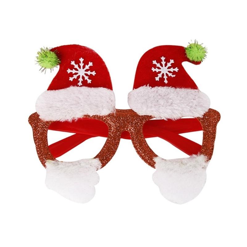 Новогодние очки Санты с пластиковой оправой, товары для вечеринок, многоразовый праздничный реквизит для костюма
Новогодние очки Санты с пластиковой оправой, товары для вечеринок, многоразовый праздничный реквизит для костюма