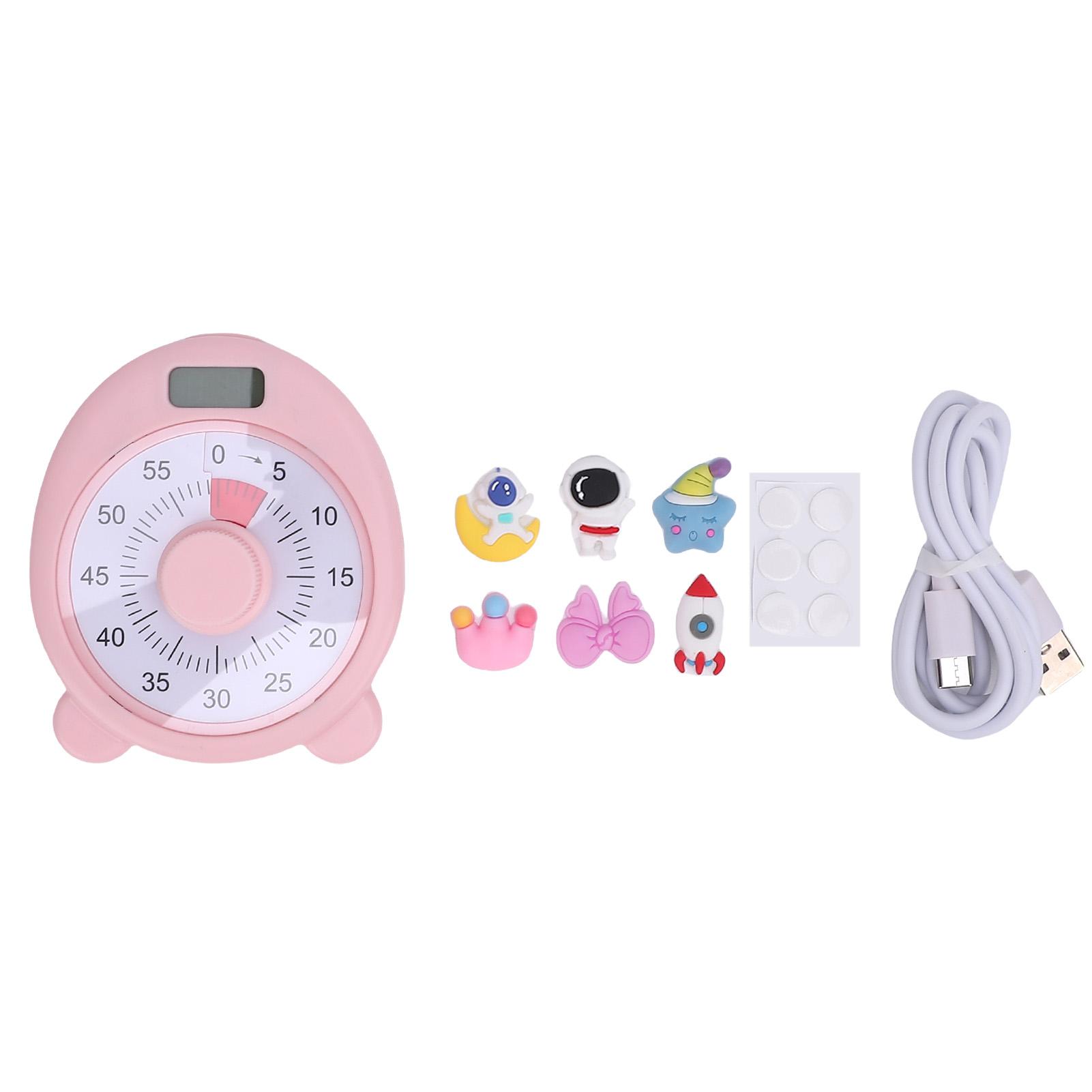 Visual Timer 60 Minute Mechanical Timing 99min 59sec Electronic Timing Visual Countdown Timer for розовый
Visual Timer 60 Minute Mechanical Timing 99min 59sec Electronic Timing Visual Countdown Timer for розовый