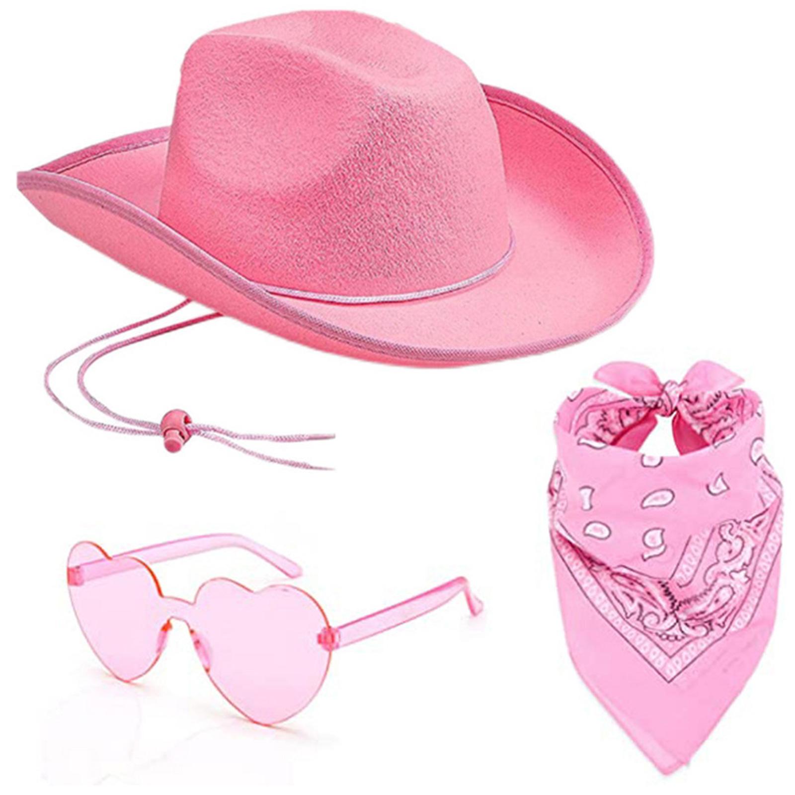 Western Cowgirl Costume Set for Bachelorette Party Hat Scarf Sunglasses Women Bridal Party Costume Night Club Headdress розовый
Western Cowgirl Costume Set for Bachelorette Party Hat Scarf Sunglasses Women Bridal Party Costume Night Club Headdress розовый