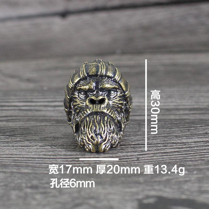 Шерстяная шляпа голова гориллы скульптура латунный нож бусины животное орангутанг EDC DIY тканый ремешок из паракорда Подвески аксессуары латунный
Шерстяная шляпа голова гориллы скульптура латунный нож бусины животное орангутанг EDC DIY тканый ремешок из паракорда Подвески аксессуары латунный