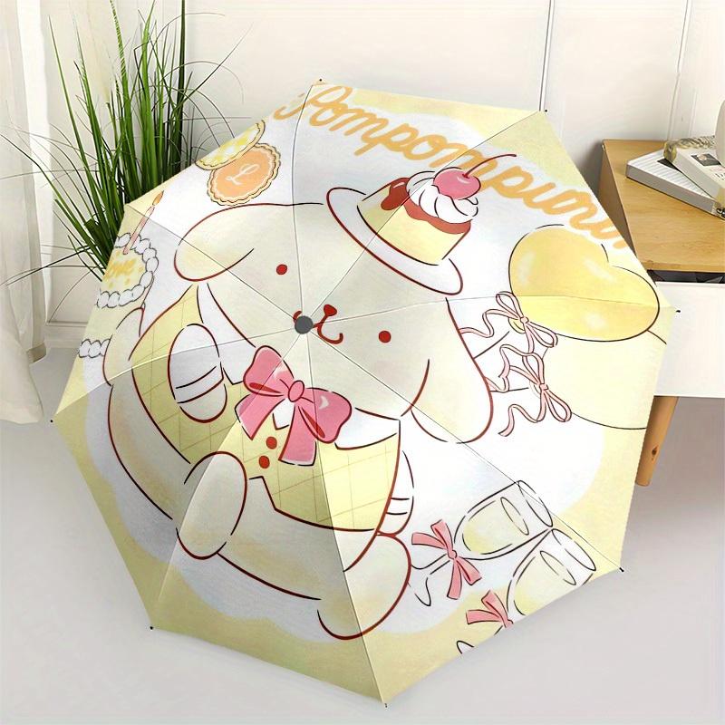 1pc Pompompurin Cute Dessert CharacterUmbrella with Plastic Handle,Suitable for All Seasons Home Travel Outdoor UmbrellaSanlio183
1pc Pompompurin Cute Dessert CharacterUmbrella with Plastic Handle,Suitable for All Seasons Home Travel Outdoor UmbrellaSanlio183