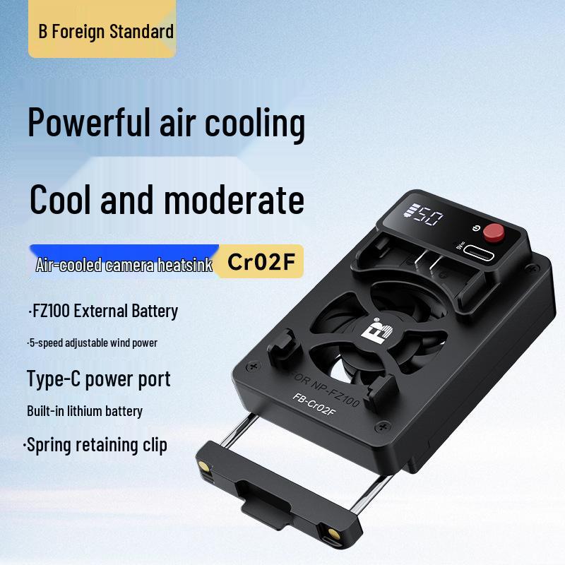 8K CR02F Camera Heatsink for A7M4 ZVE10 A7C A7S3 R5 RP with Flip Screen Compatibility Yes чорний
8K CR02F Camera Heatsink for A7M4 ZVE10 A7C A7S3 R5 RP with Flip Screen Compatibility Yes чорний