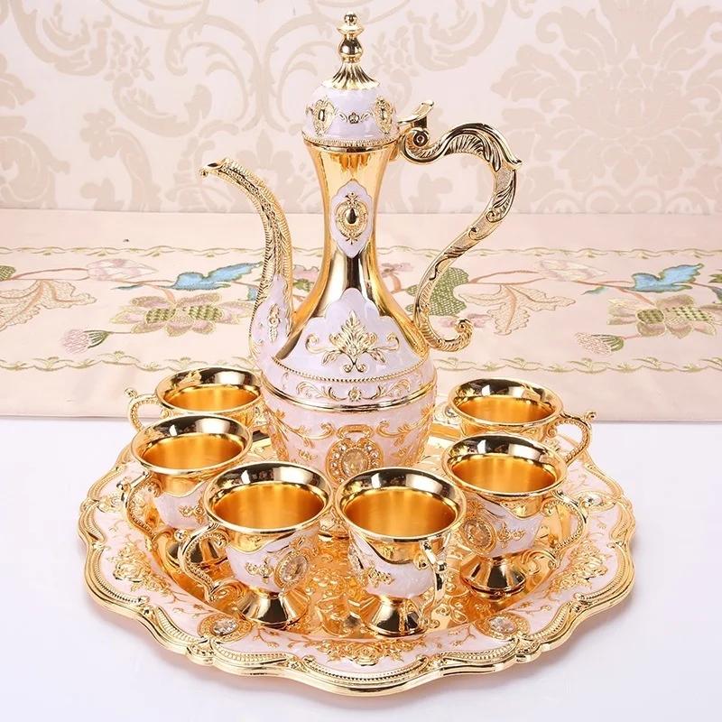 European Home Wedding Luxury Wine Set Metal Hip Flask Set Ornaments Christmas Gift белый
European Home Wedding Luxury Wine Set Metal Hip Flask Set Ornaments Christmas Gift белый