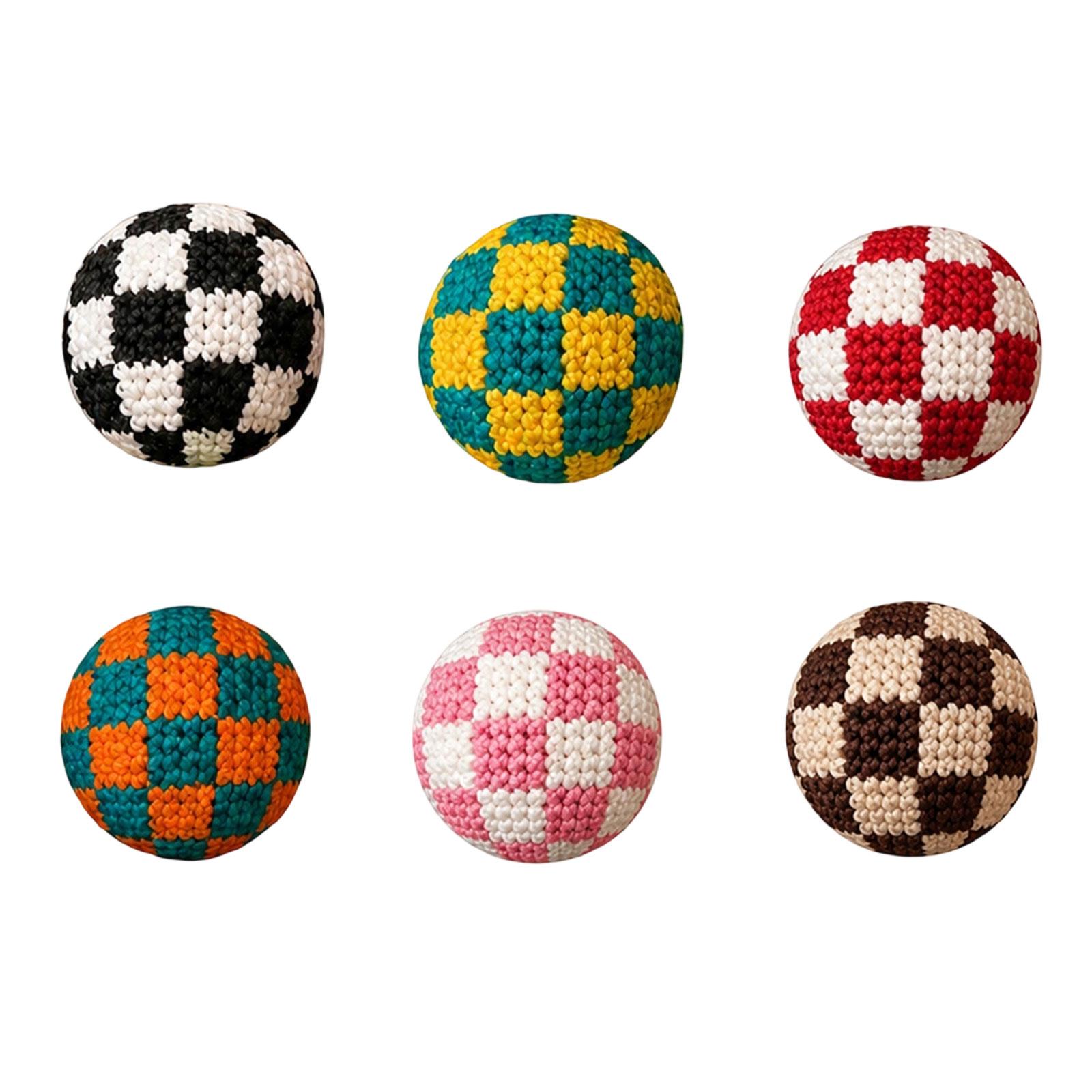 6PC Woven Bean Bag Balls Handheld Toss and Catch Coordination Training Set for Football Practice and Motor Skills Development One Size
6PC Woven Bean Bag Balls Handheld Toss and Catch Coordination Training Set for Football Practice and Motor Skills Development One Size