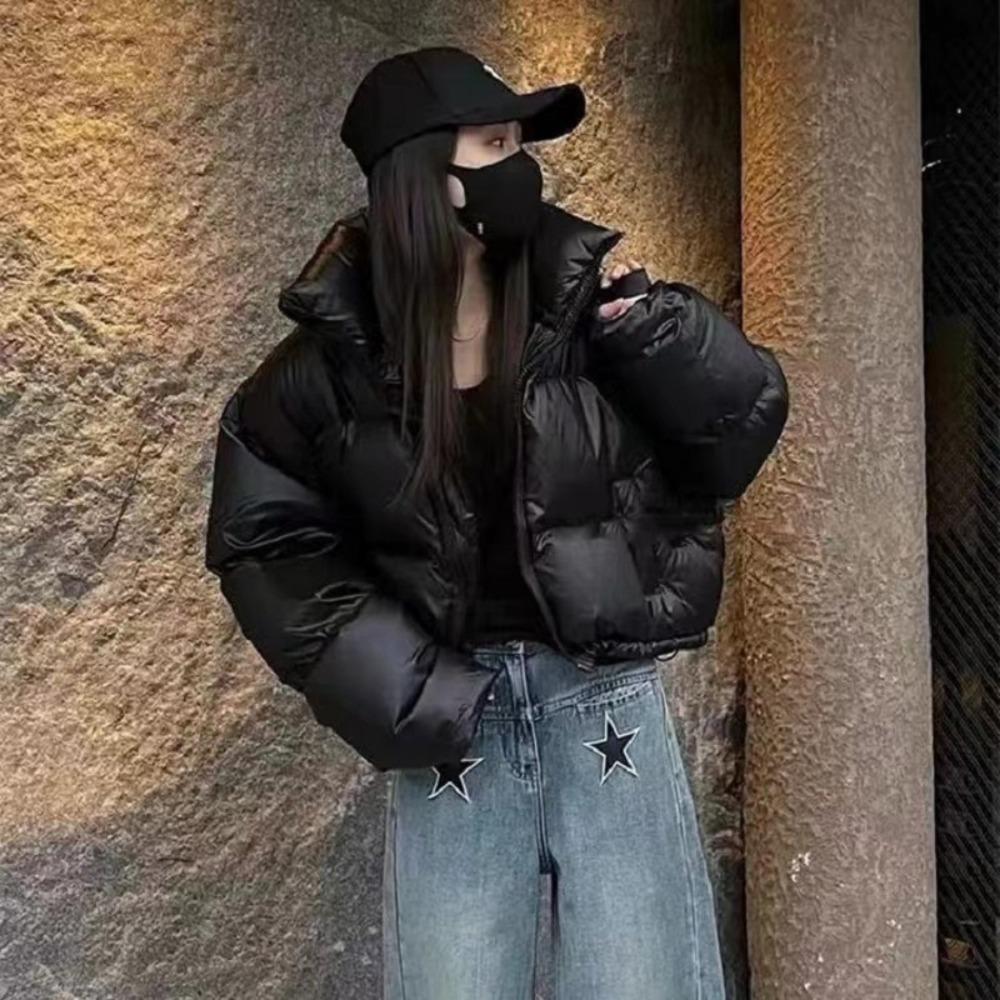Cotton clothes women s short winter Korean version stand-up collar small thickened cotton clothes fashion bread clothes jacket L recommends 130-75kg чорний
Cotton clothes women s short winter Korean version stand-up collar small thickened cotton clothes fashion bread clothes jacket L recommends 130-75kg чорний