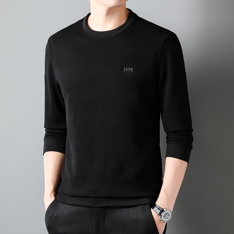 Мужская осенняя новая футболка с длинными рукавами и круглым вырезом, повседневная универсальная толстовка с капюшоном, майка для мальчика 4XL
Мужская осенняя новая футболка с длинными рукавами и круглым вырезом, повседневная универсальная толстовка с капюшоном, майка для мальчика 4XL