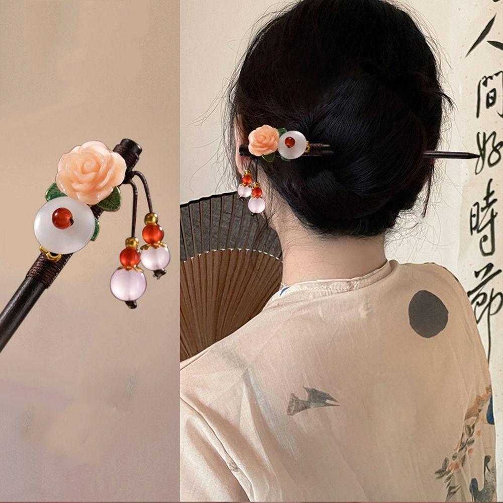 For Ladies For Women Chinese Style Hairpin Hair Accessories Wooden Hair Fork Flower Hair Sticks E
For Ladies For Women Chinese Style Hairpin Hair Accessories Wooden Hair Fork Flower Hair Sticks E