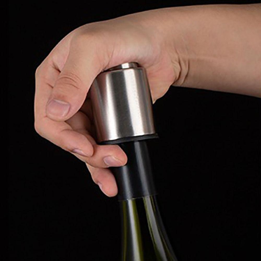 Press Type Wine Bottle Stoppers with Time Scale Wine Corks High-end Vacuum Wine Stoppers Home срібний
Press Type Wine Bottle Stoppers with Time Scale Wine Corks High-end Vacuum Wine Stoppers Home срібний