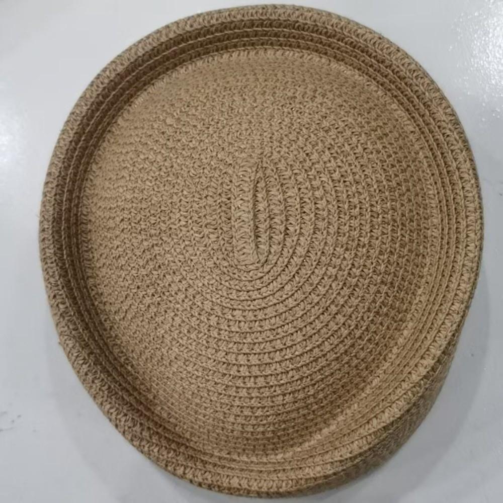 Elegant Solid Color Beret Hat Casual French Style Straw Weaving Hat Breathable Flight Attendant Hat хакі
Elegant Solid Color Beret Hat Casual French Style Straw Weaving Hat Breathable Flight Attendant Hat хакі