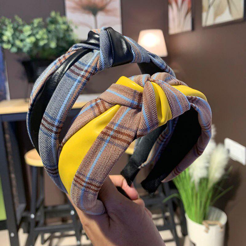 FAITOLAGI клетчатая повязка для волос с узлом в стиле ретро, повязка на голову из искусственной кожи с узлом, обруч для волос для женщин
FAITOLAGI клетчатая повязка для волос с узлом в стиле ретро, повязка на голову из искусственной кожи с узлом, обруч для волос для женщин