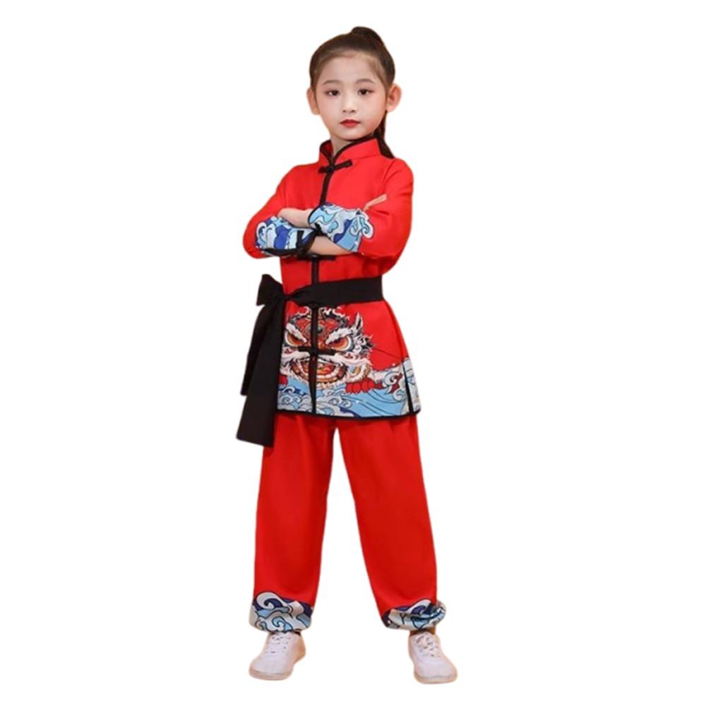 Long Sleeves Kungfu Uniform Chinese Martial Art Uniform Fashion Tai Chi Uniform Kids Boys Girls 130CM червоний
Long Sleeves Kungfu Uniform Chinese Martial Art Uniform Fashion Tai Chi Uniform Kids Boys Girls 130CM червоний