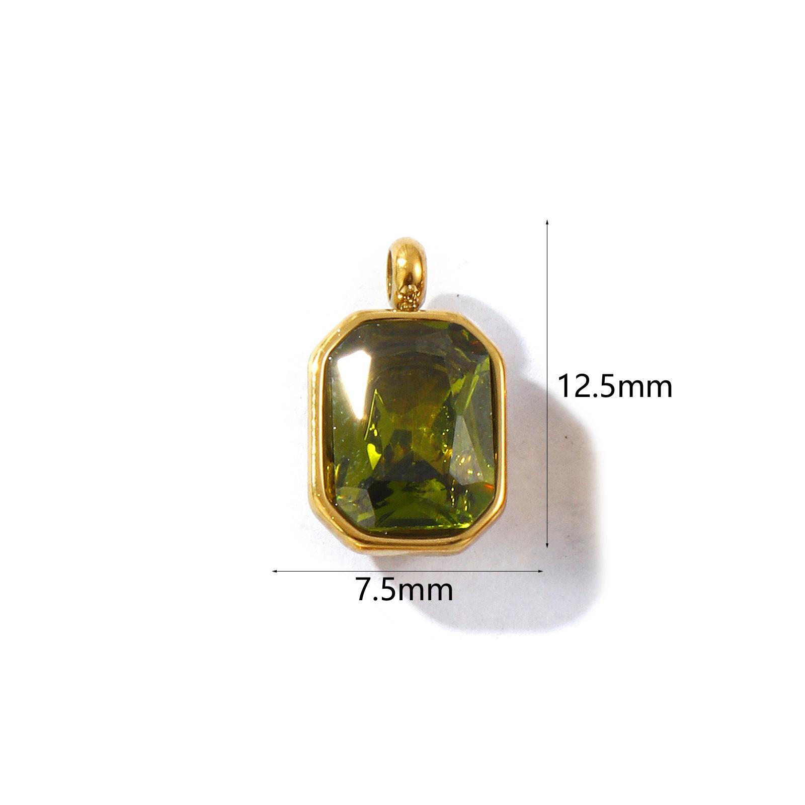 2PCs Waterproof 304 Stainless Steel Charms Heart Round Octagon 18K Gold Plated Pendants For DIY Necklace Bracelet Jewelry Making
2PCs Waterproof 304 Stainless Steel Charms Heart Round Octagon 18K Gold Plated Pendants For DIY Necklace Bracelet Jewelry Making