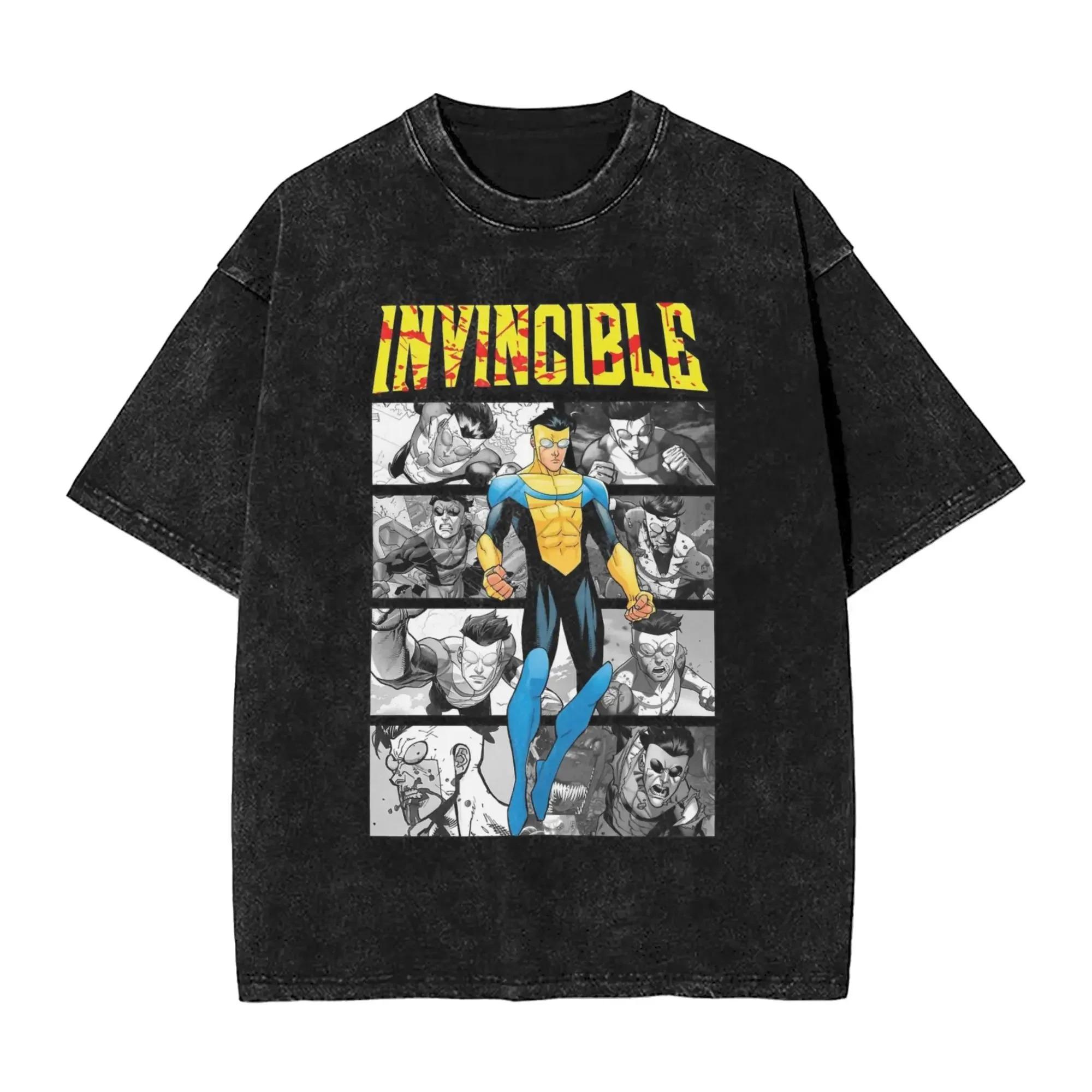 Classic American Anime Invincible Mark Grayson Print Tshirt Harajuku YK Vintage Washed Oversized Unisex Women Cotton Summer Tee 2XL
Classic American Anime Invincible Mark Grayson Print Tshirt Harajuku YK Vintage Washed Oversized Unisex Women Cotton Summer Tee 2XL
