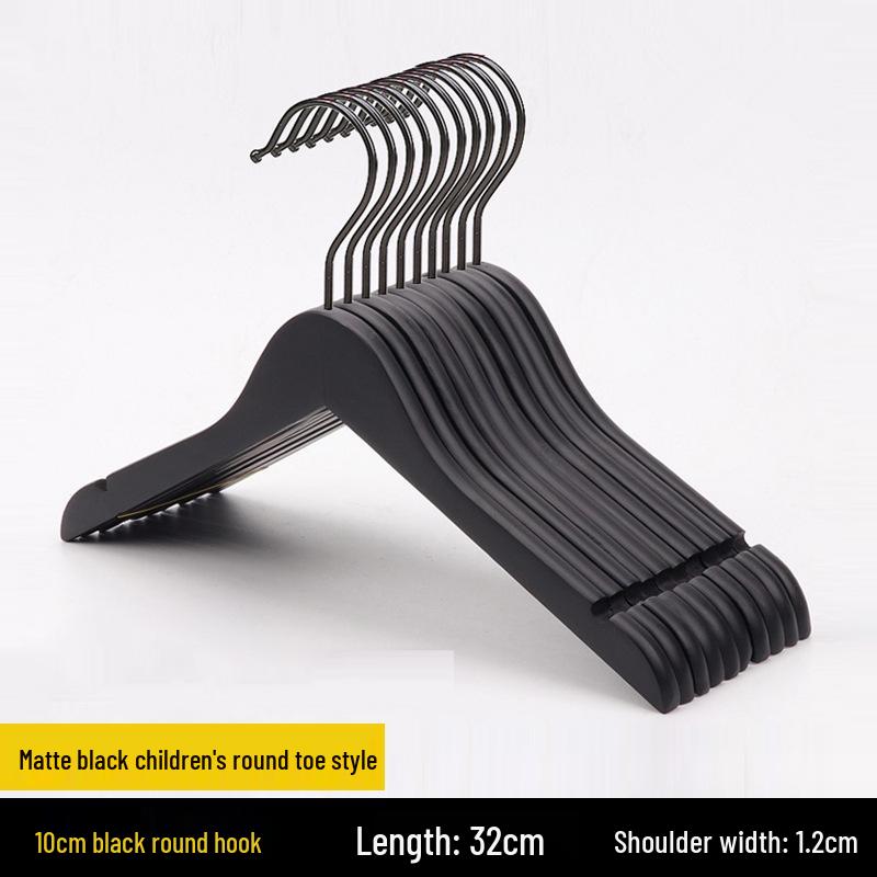 Женская одежда и детский магазин Нескользящие вешалки из массива дерева - Чисто черные вешалки для брюк и одежды Single Piece
Женская одежда и детский магазин Нескользящие вешалки из массива дерева - Чисто черные вешалки для брюк и одежды Single Piece