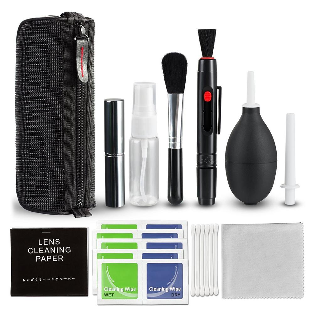 19Pcs Dust Cleaner Camera Cleaning Lens Pen Brush Kit Camera Cleaner Kit DSLR Lens Digital Camera Sensor Cleaning
19Pcs Dust Cleaner Camera Cleaning Lens Pen Brush Kit Camera Cleaner Kit DSLR Lens Digital Camera Sensor Cleaning