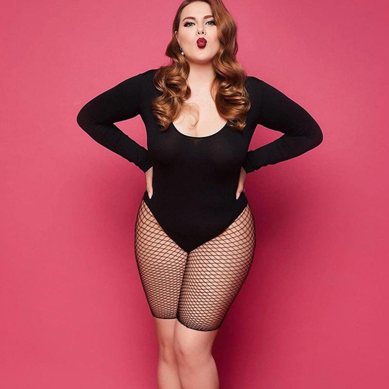 Spring/Summer Cross-Pattern Fishnet Pantyhose for Women: Sexy European and American Style Silk Stockings with Large Grid Design. One size
Spring/Summer Cross-Pattern Fishnet Pantyhose for Women: Sexy European and American Style Silk Stockings with Large Grid Design. One size