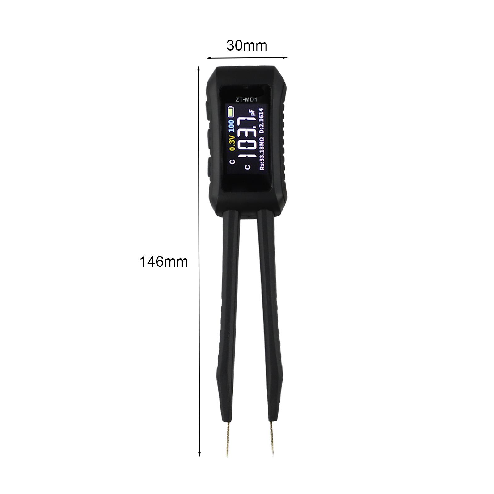 1Set ZOYI MD1 Mini Smart Tweezer LCR ESR Tester Resistance Capacitance Inductance Continuity Diode Test Measurement Tools China Mainland
1Set ZOYI MD1 Mini Smart Tweezer LCR ESR Tester Resistance Capacitance Inductance Continuity Diode Test Measurement Tools China Mainland