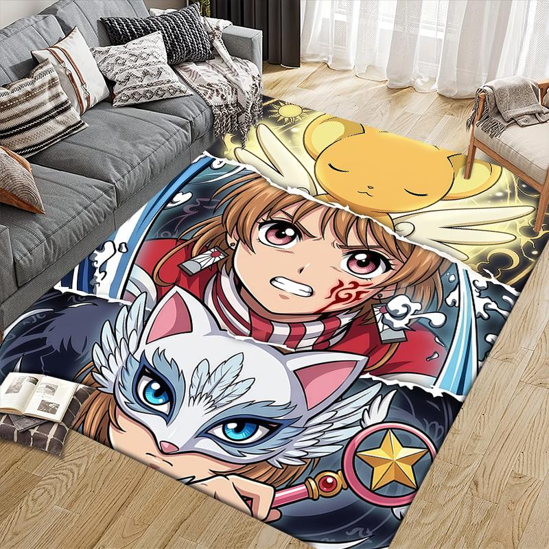 Cardcaptor Sakura splicing Pattern Square Carpet,Area Rug,Carpet Rug for Living Room Bedroom Sofa Playroom Decor,Non-slip Floor Mat 40x60cm( 15x23in )
Cardcaptor Sakura splicing Pattern Square Carpet,Area Rug,Carpet Rug for Living Room Bedroom Sofa Playroom Decor,Non-slip Floor Mat 40x60cm( 15x23in )