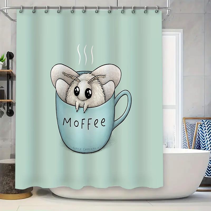 Cute Cat Coffee Lover Shower Curtain Bathroom Decor Washable Waterproof Home Decor Gift Idea 90x180cm
Cute Cat Coffee Lover Shower Curtain Bathroom Decor Washable Waterproof Home Decor Gift Idea 90x180cm