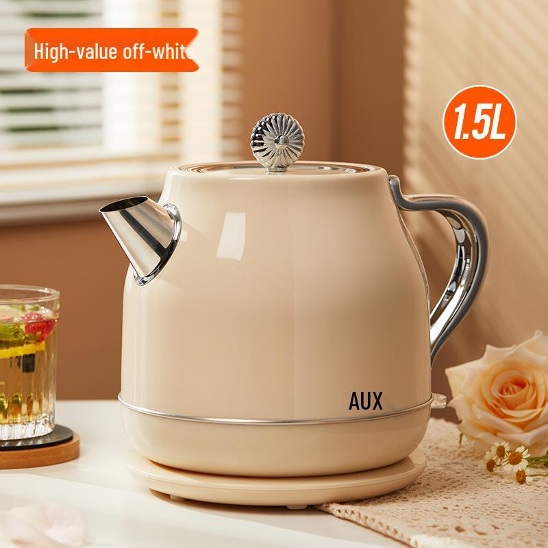 Retro Electric Kettle: Auto-Off Stainless Steel Design for Home Use
Retro Electric Kettle: Auto-Off Stainless Steel Design for Home Use