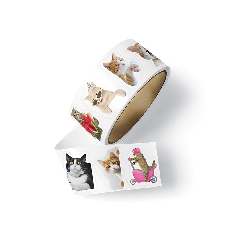 500 шт./рулон Мультяшные милые наклейки с котиками Наклейки для блокнота и шлема Поощряют детей к DIY Креативные инструменты
500 шт./рулон Мультяшные милые наклейки с котиками Наклейки для блокнота и шлема Поощряют детей к DIY Креативные инструменты