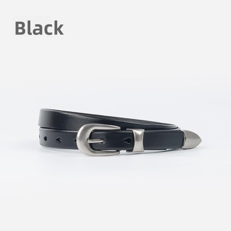 Meier New retro european and american style casual top grain leather thin belt - women s leather belt with alloy buckle 105cm чёрный
Meier New retro european and american style casual top grain leather thin belt - women s leather belt with alloy buckle 105cm чёрный