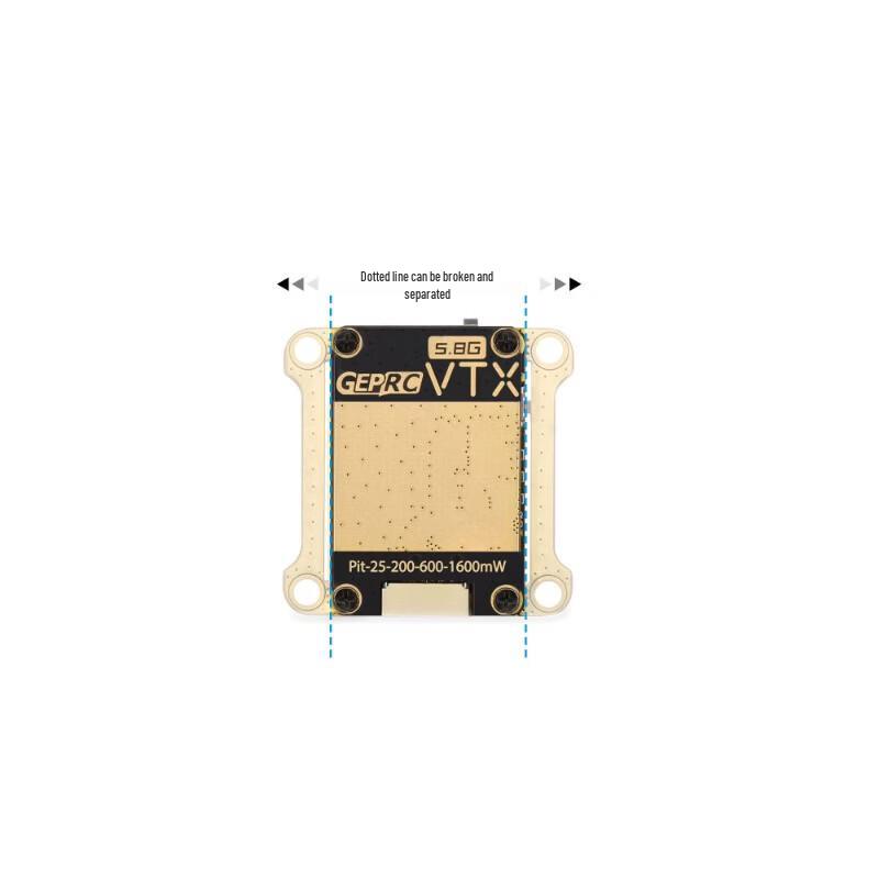 AXISFLYING GEPRC RAD 5.8G 1.6W VTX (версія CN)
AXISFLYING GEPRC RAD 5.8G 1.6W VTX (версія CN)