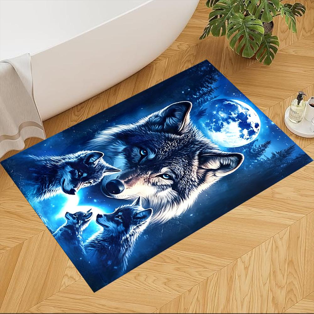 Wolf Family Under Stars Non-Slip Home Carpet Design for Office Decor Living Room Bedroom Gift 40cmx60cm
Wolf Family Under Stars Non-Slip Home Carpet Design for Office Decor Living Room Bedroom Gift 40cmx60cm