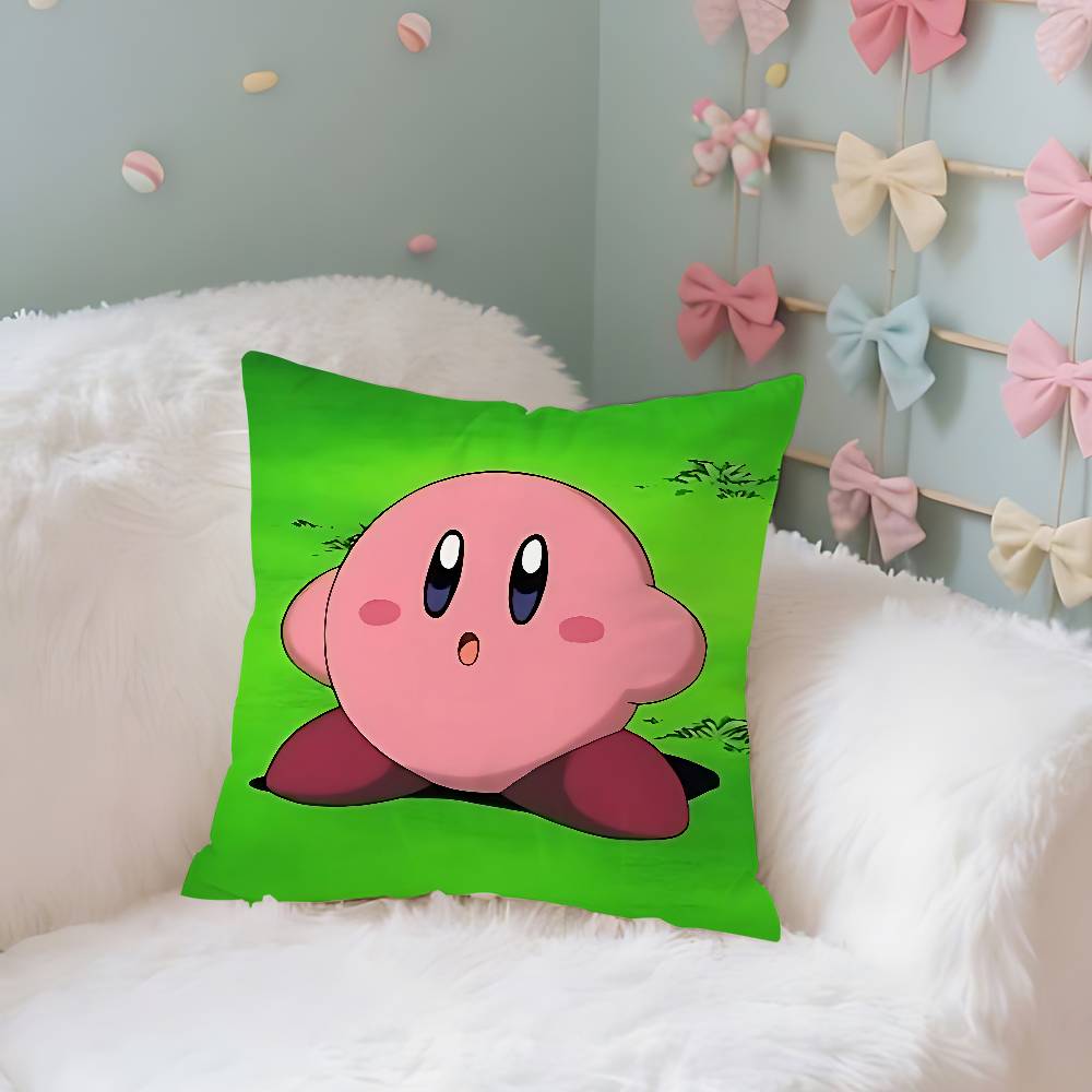 Cute KKirby Kawaii Case Plush Fabric Soft Pillowcase Double Sided Print Cushion Cover Household Gifts 40X40cm
Cute KKirby Kawaii Case Plush Fabric Soft Pillowcase Double Sided Print Cushion Cover Household Gifts 40X40cm